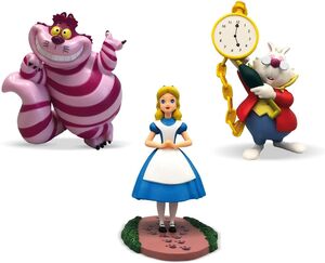 Alice im Wunderland - 3er Spielfiguren Set