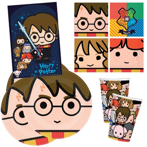 Harry Potter - 40-teiliges - Party Set - Chibi f�r 16 Personen