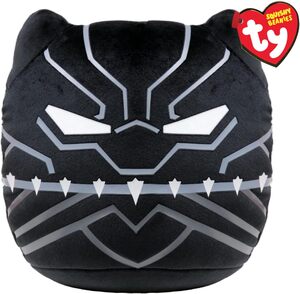 Ty 39250 - Squishy Beanie - Marvel Black Panther - Pl�sch Kissen - 20 cm
