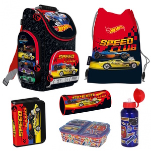 Hot Wheels / Cars - 6 teiliges Schulranzen Set