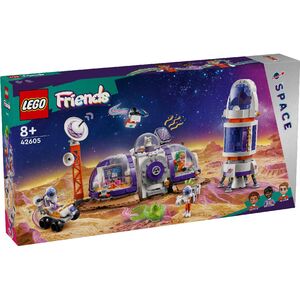 LEGO 42605 Friends - Mars-Raumbasis mit Rakete (981 Teile)