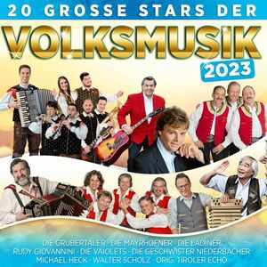 20 Groe Stars Der Volksmusik 2023 - CD