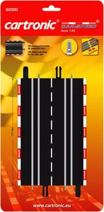 Gerade (2 St�ck) - Cartronic Car - Speed 1:43er Schienen