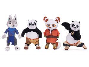 Kung Fu Panda 4 - Plschsortiment -  4-fach sortiert 