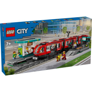 LEGO� City 60423 - Stra�enbahn mit Haltestelle (811 Teile)