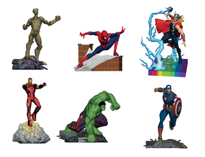 Marvel Avengers 2024 6er - Spielfiguren Set