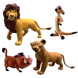 K�nig der L�wen: Mufasa und Sarabi 4er Spielfiguren-Set