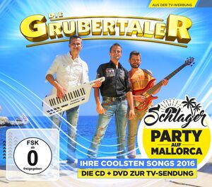 Die Grubertaler - Schlagerparty auf Mallorca CD+DVD