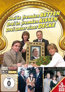 Drei in fremden Betten - Kissen - Decken 3DVD