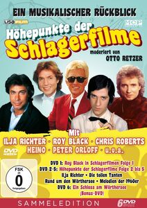 H�hepunkte der Schlagerfilme - Ein musikalischer R�ckblick moderiert von Otto Retzer 6DVD