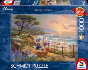 Disney Donald & Daisy A Duck Day Afternoon - 1000 Teile Puzzle - Thomas Kinkade