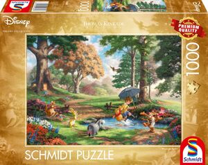 Disney Winnie The Pooh - 1000 Teile Puzzle - Thomas Kinkade Collection