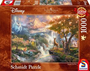 Disney Bambi - 1000 Teile Puzzle - Thomas Kinkade Collection