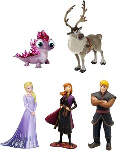 Disney Frozen 2 / Die Eisk�nigin - Spielfiguren Set mit ELSA, Anna, Kristoff, Sven und Bruni