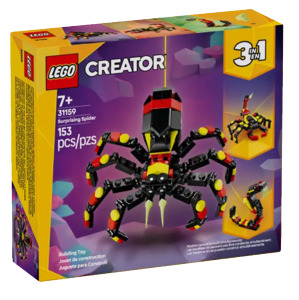 LEGO� Creator 31159 - Wilde Tiere: �berraschungsspinne (153 Teile)