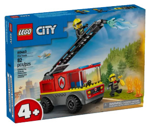 LEGO� City Feuerwehr 60463 - Feuerwehrleiterfahrzeug (82 Teile)