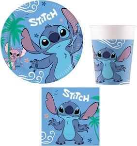 Stitch and Angel - 52-teiliges Party Geschirrset