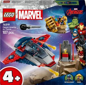LEGO� Marvel Super Heroes(TM) 76319 - Captain America vs. Thanos (107 Teile)