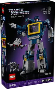 LEGO� Icons 10358 - Transformers: Soundwave (1505 Teile)
