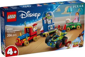 LEGO� Disney Pixar 43264 - Partyzug und das Auto RC aus Toy Story (206 Teile)