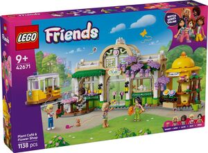 LEGO� Friends 42671 - Pflanzencaf� und Blumenkiosk (1138 Teile)