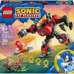 LEGO� Sonic 77005 - Knuckles vs. Dr. Eggmans Egg Crusher Mech (350 Teile)