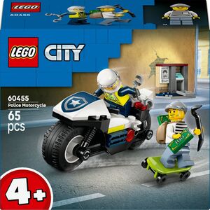 LEGO� City 60455 - Verfolgungsjagd mit dem Polizeimotorrad (65 Teile)