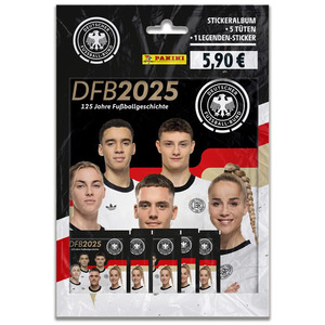 Panini DFB 2025 - 125 Jahre Fu�ballgeschichte Sticker - STARTER SET
