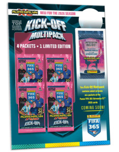 Panini FIFA 365 2025/26 TC Adrenalyn XL - KICK-OFF MULTIPACK