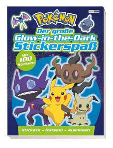 Panini Pok�mon: Der gro�e Glow-in-the-Dark Stickerspa� - Activityblock