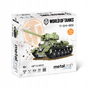 World of Tanks - Panzer T-34-85 - Modellfahrzeug (1030 Teile)