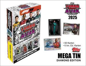 Turbo Attax Formel 1 TC 2025 - MEGA TINS Diamond Edition