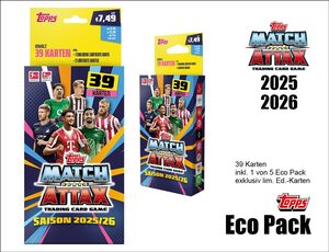 Topps Match Attax Bundesliga 2025/2026 - ECO PACK