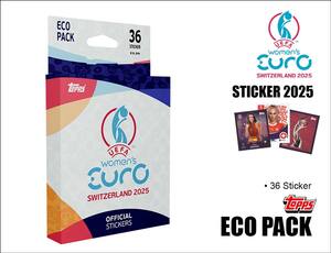 UEFA Womens EURO 2025 Sticker - ECO PACK
