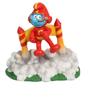Schlumpf mit Jetpack - Figur