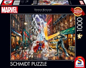 Marvel Thor - 1.000 Teile Puzzle Thomas Kinkade Collection