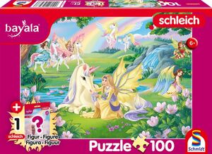 Schleich Bayala - Magische Einh�rner - 100 Teile Puzzle mit Add-on