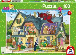 Bibi Blocksberg - Bei Blocksbergs ist was los! - 100 Teile Puzzle