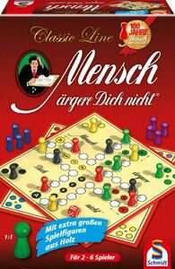 Classic Line, Mensch �rgere Dich nicht�, mit gro�en Spielfiguren - Spiel