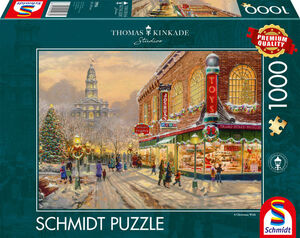 Ein Weinachtswunsch - 1000 Teile Puzzle (Thomas Kinkade)