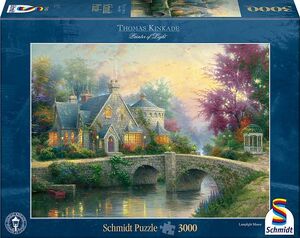 Abendstimmung - 3000 Teile Puzzle (Thomas Kinkade)