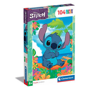 Clementoni 25755 - Disney Stitch - 104 Teile Puzzle Supercolor