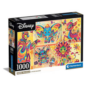 Clementoni 39917 - Disney Classic - 1000 Teile Puzzle Disney Compact