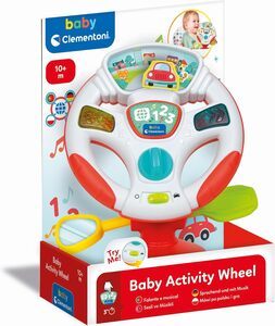 Clementoni 17533 - Aktivit�ts-Lenkrad - Baby Spielzeug