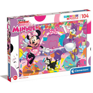 Clementoni 25735 - Disney Minnie Mouse - 104 Teile Puzzle Supercolor