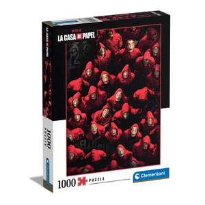 Clementoni 39654 - Netflix La Casa de Papel - 1000 Teile Puzzle