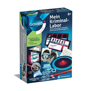 Clementoni 59321 - Galileo - Mein Kriminal-Labor