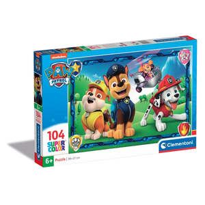 Clementoni 27177 - Paw Patrol - 104 Teile Puzzle Supercolor