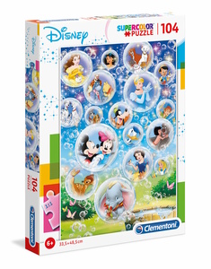 Clementoni 27119 - Disney Classic - 104 Teile Puzzle Supercolor