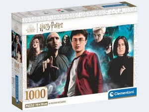 Clementoni 39710 - Harry Potter - 1000 Teile Puzzle - Harry Potter Compact